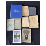 Lot of antique books