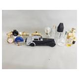 Group of vintage perfume bottles