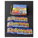 Lot of 1989 Topps Yearbook sticker card packs