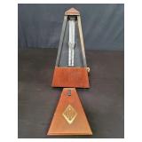 Vintage Wittner mahogany metronome