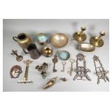 Vintage brass collectibles