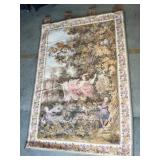 French style machine machine made tapestry