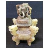 Soapstone incense burner