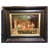 Eugene Von Blaas oil painting on panel