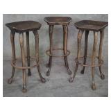 3 Jean of Topanga-style walnut and metal