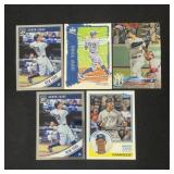 Lot of Aaron Judge baseball cards
