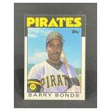 1986 Topps Barry Bonds rookie