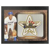 2009 Topps Ernie Banks patch card