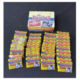 Lot of 1988 Topps yearbook sticker card packs