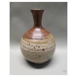 Vintage signed studio pottery vase