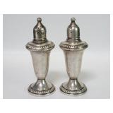 Empire sterling silver weighted base salt and