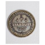 .999 fine silver Stardust Las Vegas, Nevada coin