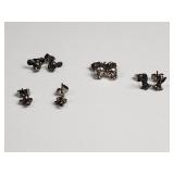 Walt Disney sterling silver earrings: Mickey