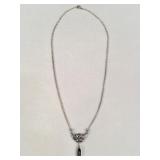 Handmade Native American sterling silver and