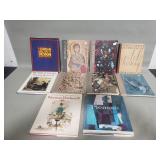 Group of art books