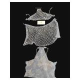 Attributed Britney Spears metal stage dress