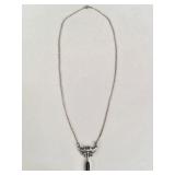 Handmade Native American sterling silver and