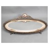 French mirrored perfume tray