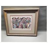 Frankie Buckley original signed print