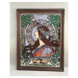 Mirrored art print after Alphonse Michael "Zodiac"