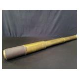 Antique brass and leather spyglass