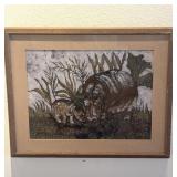 Original  batik  by Marilyn Salomon