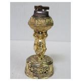 Vintage Hollywood Regency style metal gilt musical