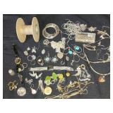 Collection of costume jewelry, some vintage