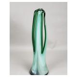 Vintage hand blown art glass vase