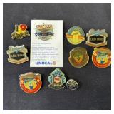 Lot of vintage Dodger pins