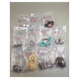 Group of costume jewelry necklaces