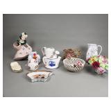 Box of miscellaneous ceramics