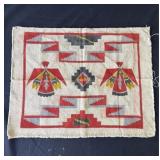 Small Navajo-style tapestry