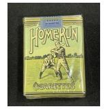 Vintage sealed pack Homerun cigarettes