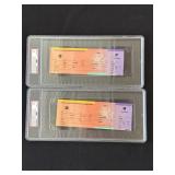 Pair of 1984 Olympic basketball tickets