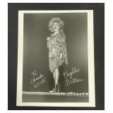 Phyllis Diller  signed 8 x 10 photo