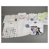 Group of vintage tank top, t-shirts, and button