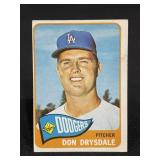 1965 Topps Don Drysdale card