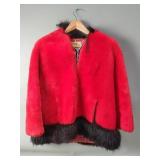 Fierce furs faux fur red women