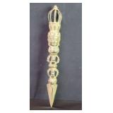Vintage Tibetan Phurba ceremonial magic brass