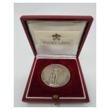 Sterling silver commemorative medal from Vatican