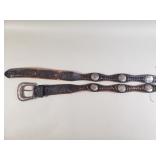 Vintage silver half dollar medallions and
