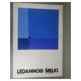 Jean-Marie Ledannois exhibition serigraph poster
