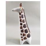 Mid-century Modern ceramic giraffe figurine