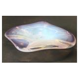 Vintage Murano style hand blown art glass bowl