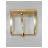 14k gold belt buckle inscribed 