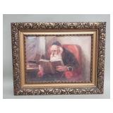 Vintage signed oil on board