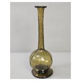 Mid-century handblown art glass vase
