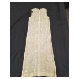 Vintage sheer beaded dress