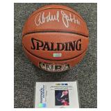 Kareem Abdul-Jabbar Signed Authenticated Hardwood